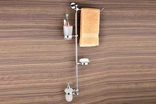 Holder:Towel, Toothbrush, Soap