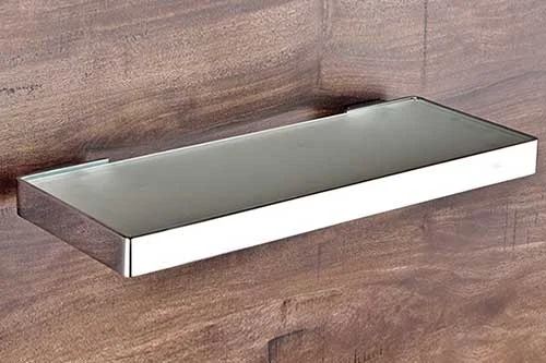 Heavy Duty Glass Shelf Bracket - Aluminium Floating Glass Shelving Channel